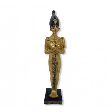 Escultura Osiris 21 cm em resina 